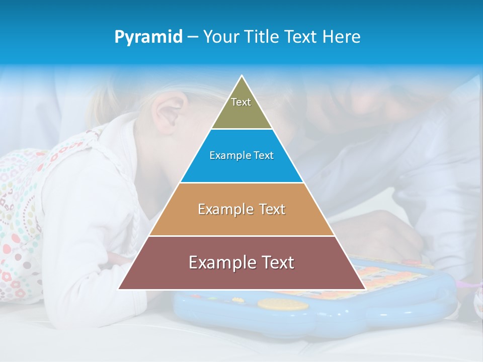 Toy Girl Together PowerPoint Template