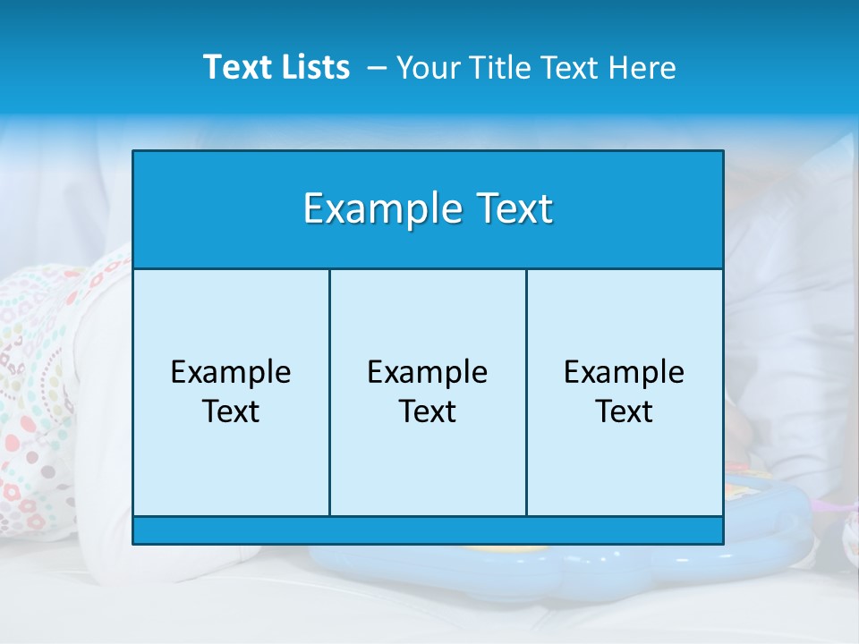 Toy Girl Together PowerPoint Template