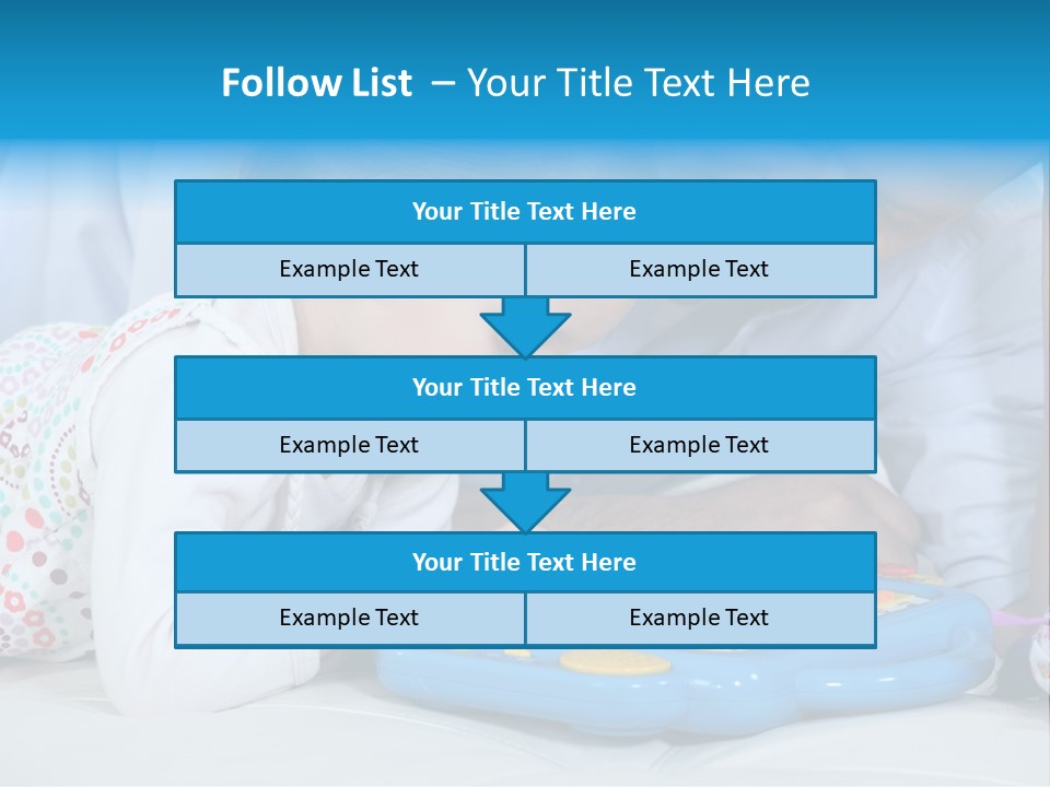 Toy Girl Together PowerPoint Template