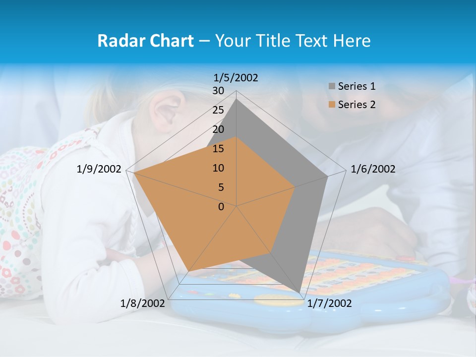 Toy Girl Together PowerPoint Template