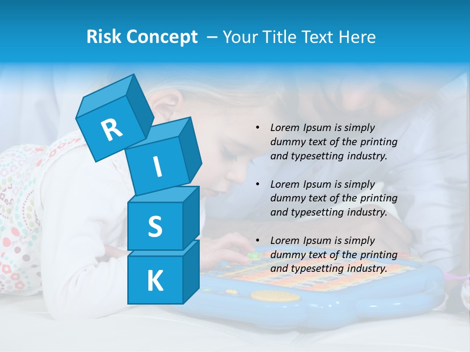 Toy Girl Together PowerPoint Template