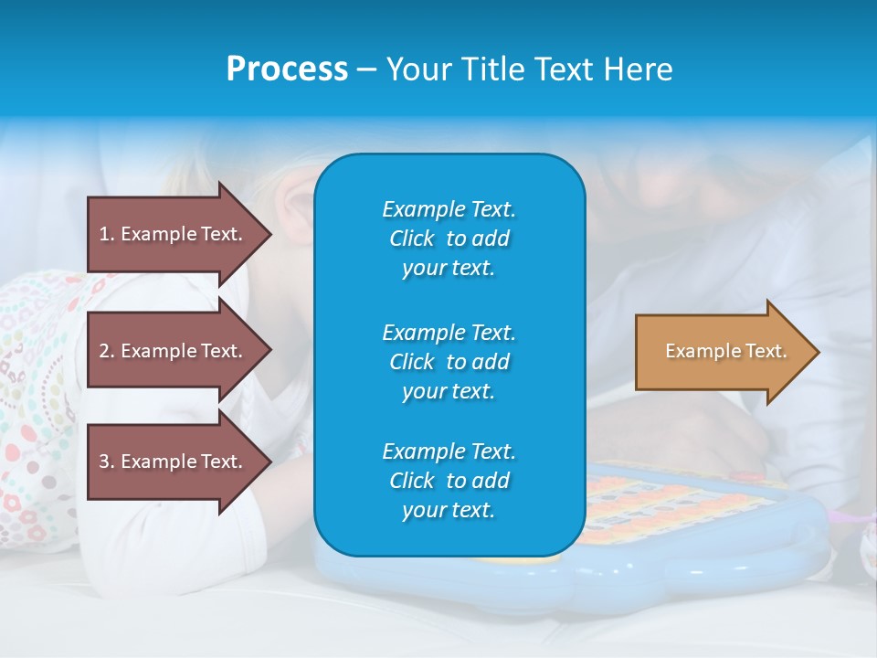Toy Girl Together PowerPoint Template