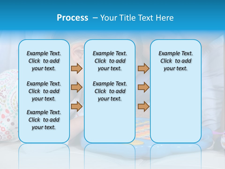 Toy Girl Together PowerPoint Template