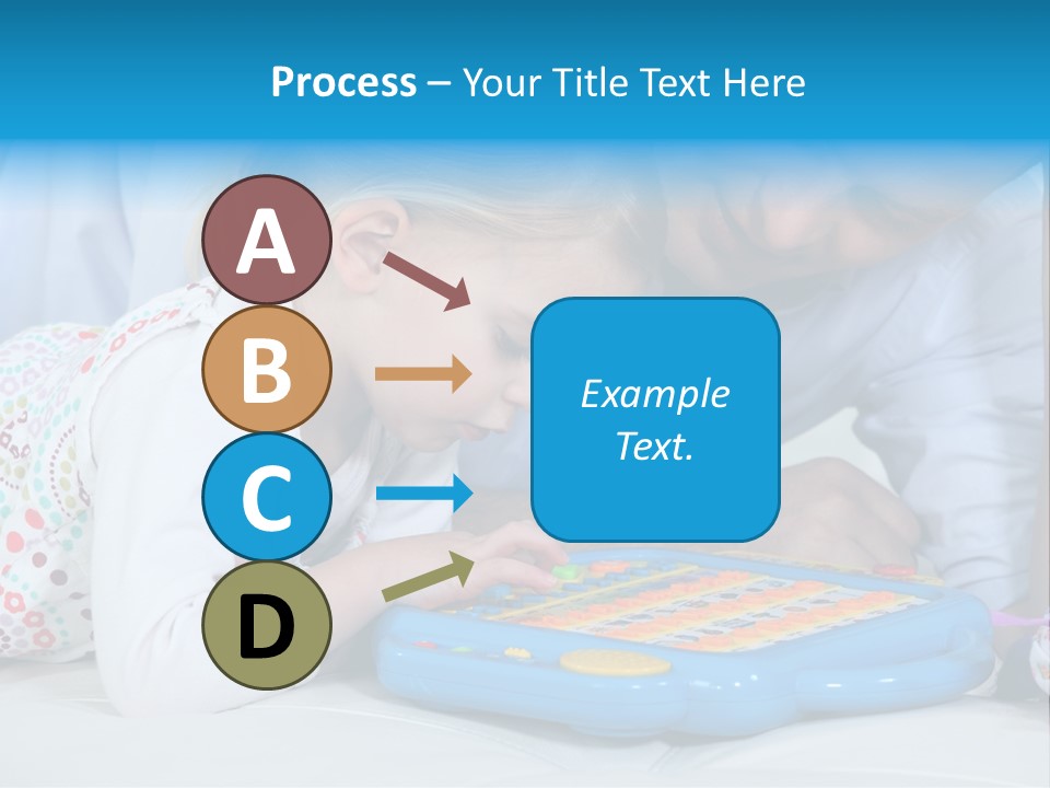 Toy Girl Together PowerPoint Template