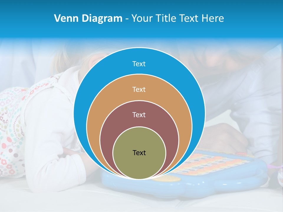 Toy Girl Together PowerPoint Template