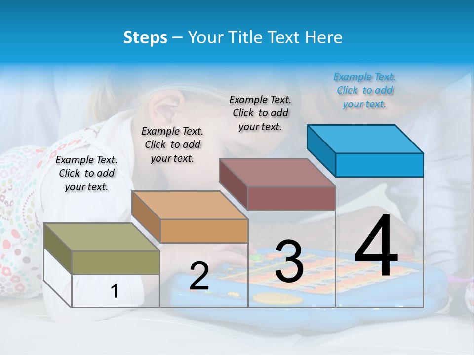 Toy Girl Together PowerPoint Template