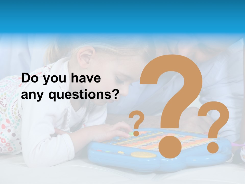 Toy Girl Together PowerPoint Template