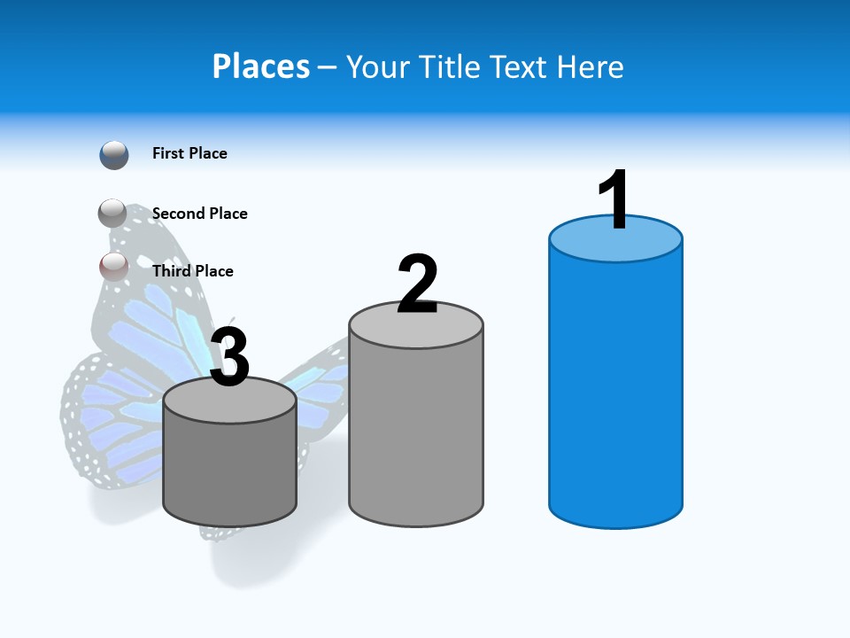 Large Spots Garden PowerPoint Template