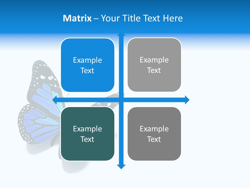 Large Spots Garden PowerPoint Template