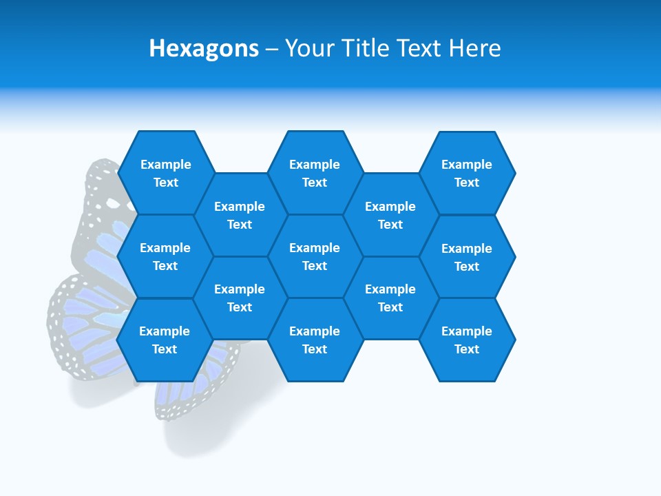 Large Spots Garden PowerPoint Template