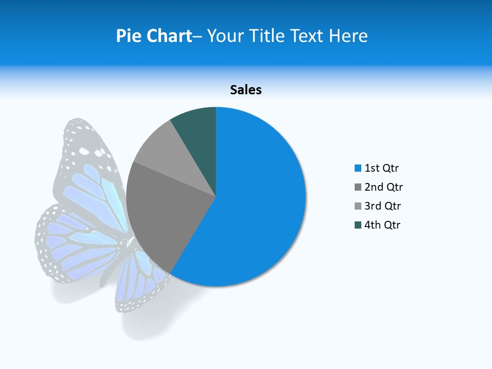 Large Spots Garden PowerPoint Template