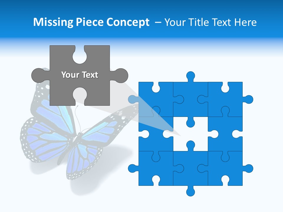 Large Spots Garden PowerPoint Template