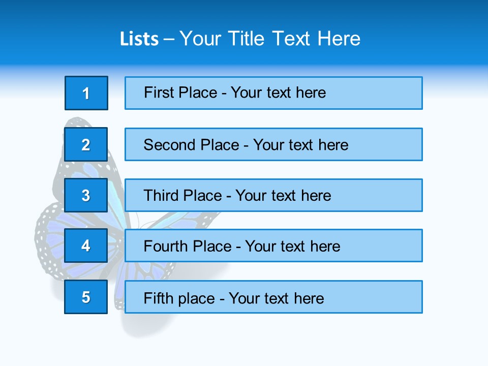 Large Spots Garden PowerPoint Template