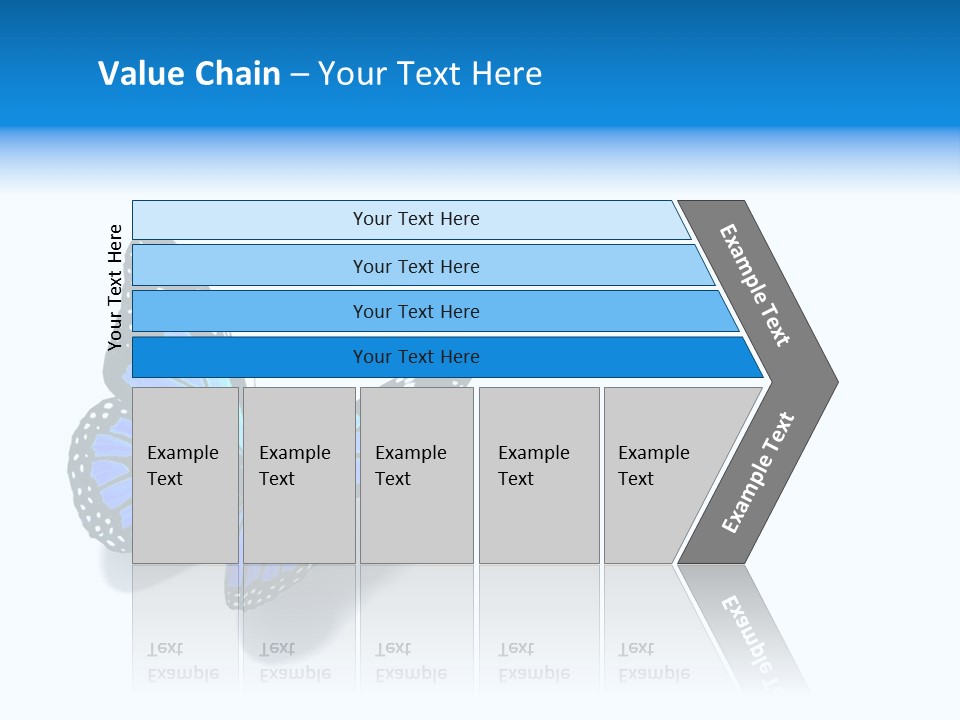 Large Spots Garden PowerPoint Template