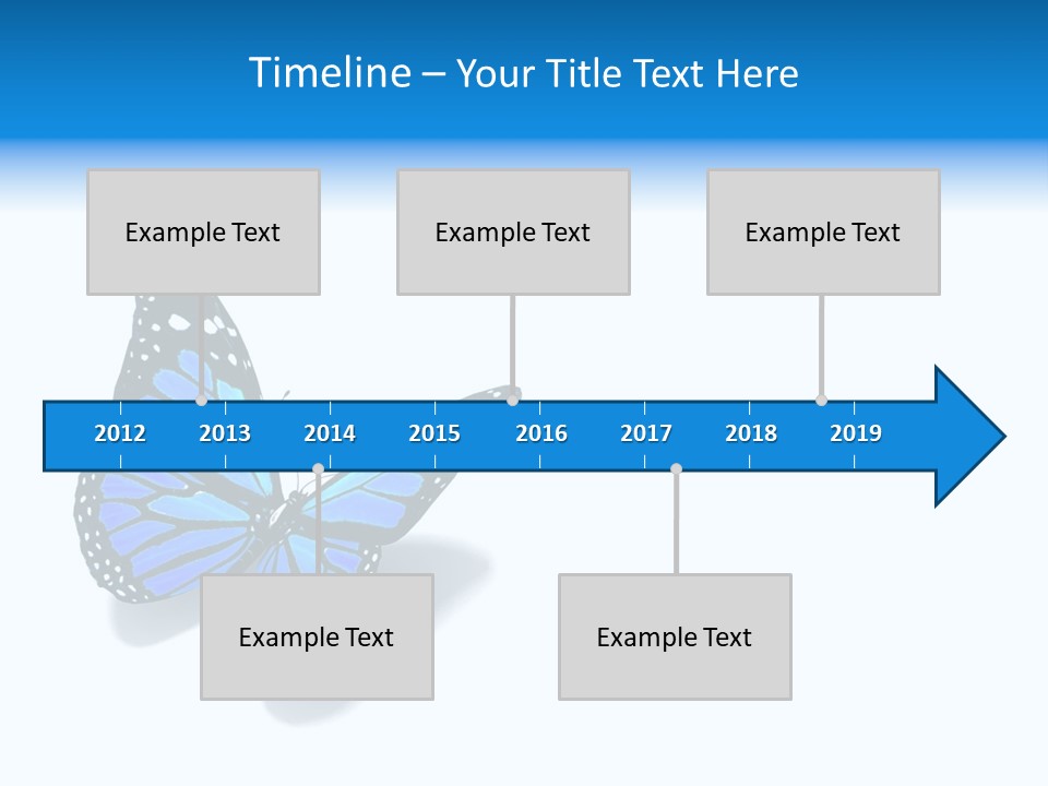 Large Spots Garden PowerPoint Template