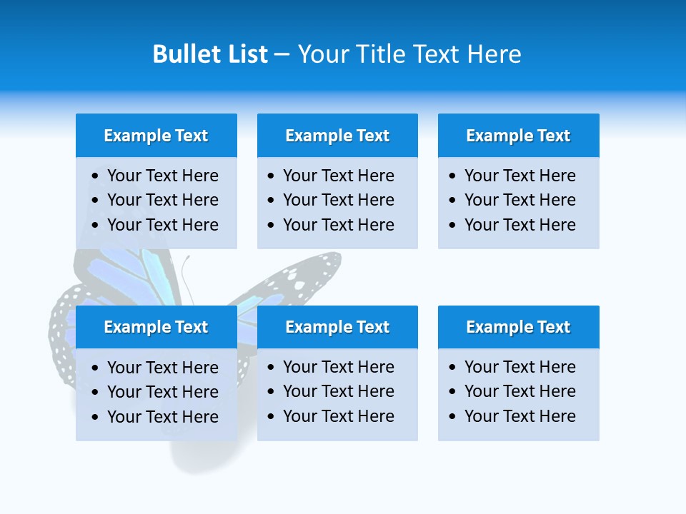 Large Spots Garden PowerPoint Template