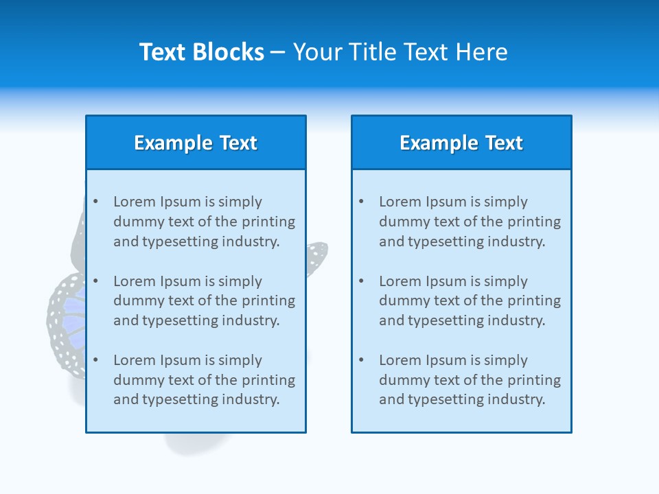 Large Spots Garden PowerPoint Template