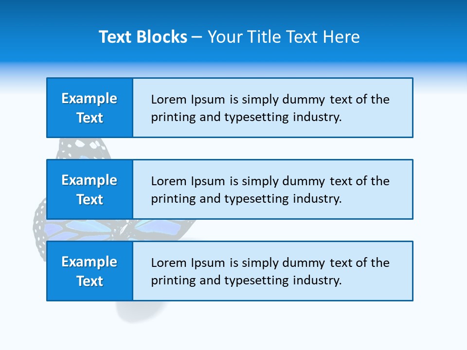 Large Spots Garden PowerPoint Template