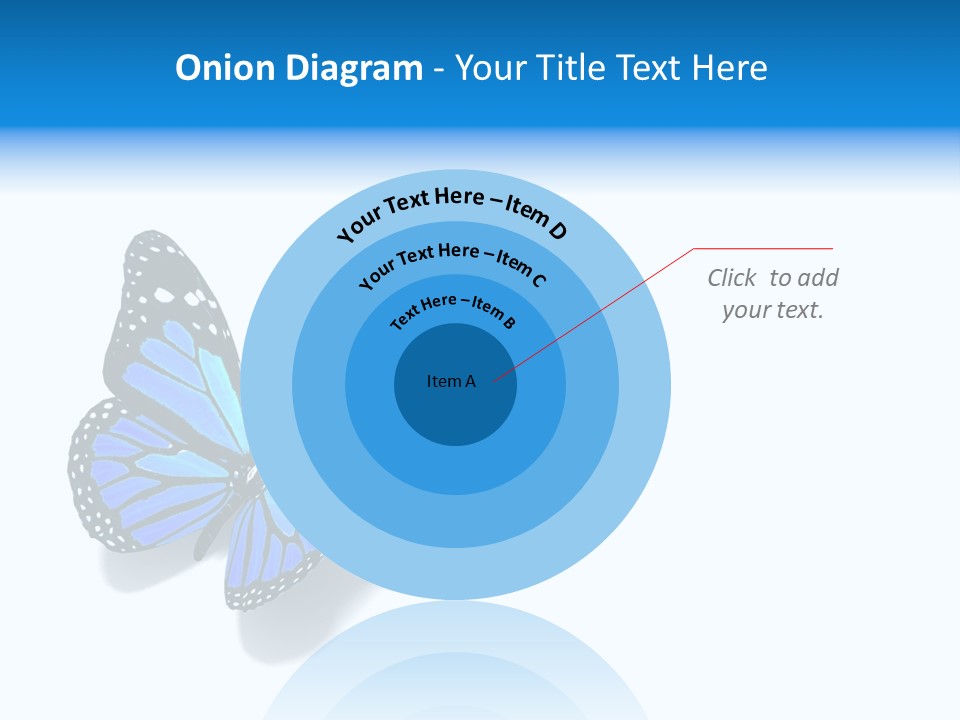 Large Spots Garden PowerPoint Template