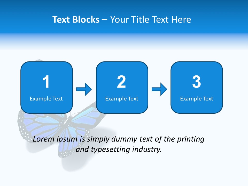 Large Spots Garden PowerPoint Template