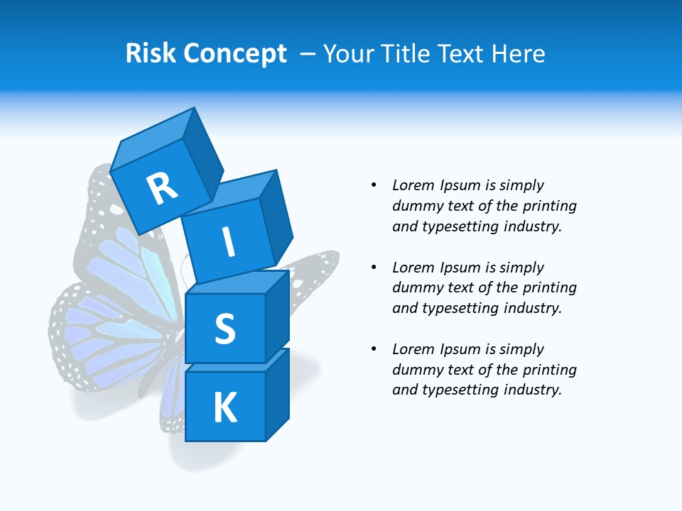 Large Spots Garden PowerPoint Template