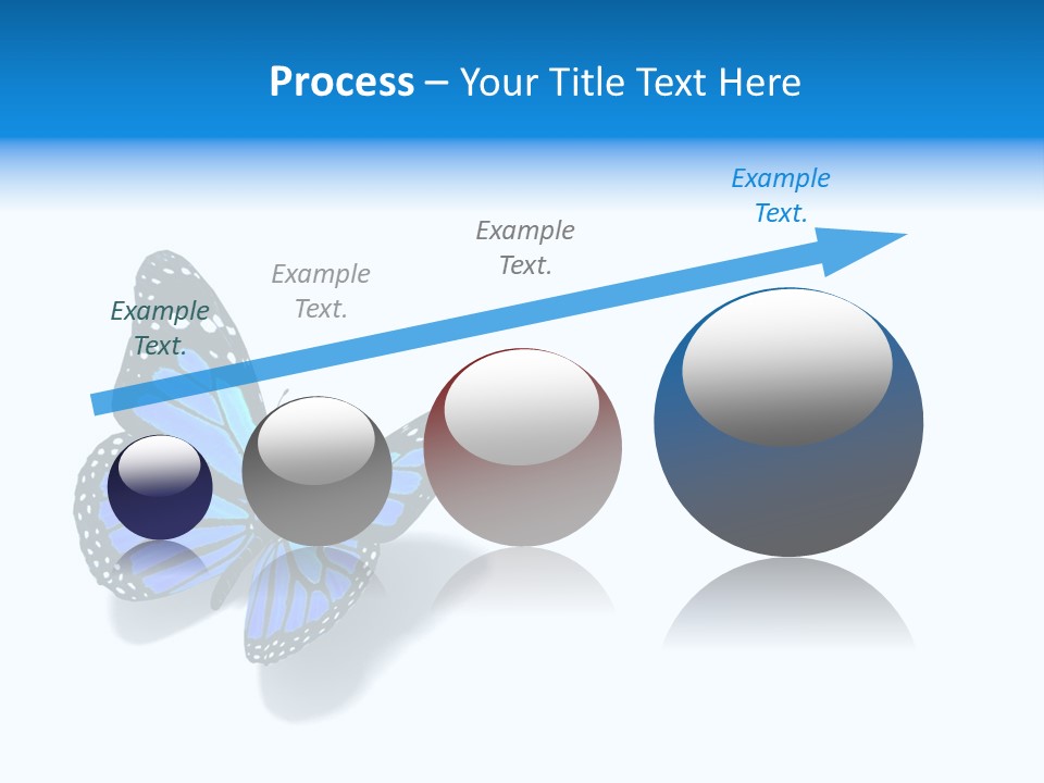 Large Spots Garden PowerPoint Template