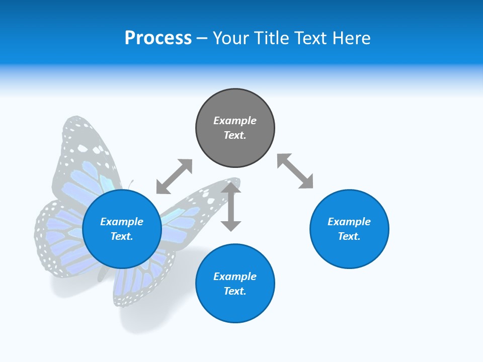 Large Spots Garden PowerPoint Template