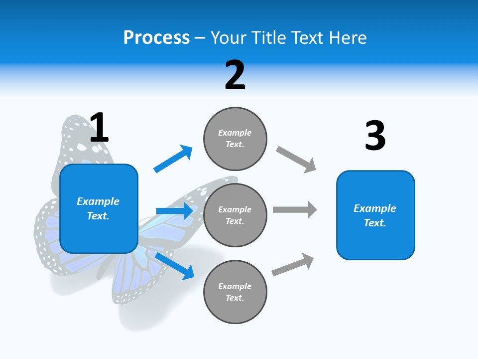 Large Spots Garden PowerPoint Template
