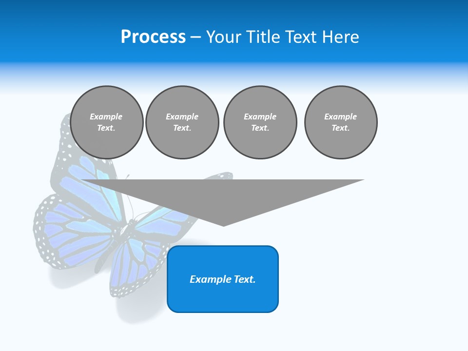 Large Spots Garden PowerPoint Template