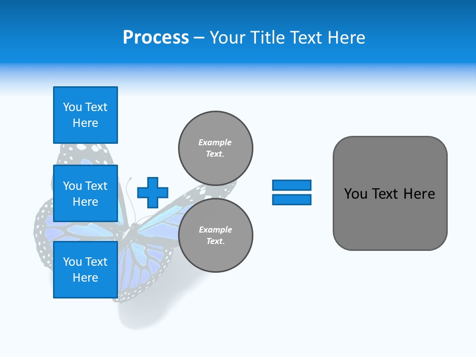 Large Spots Garden PowerPoint Template