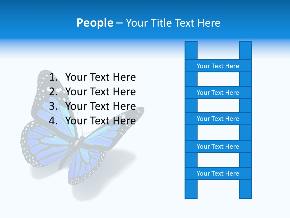Large Spots Garden PowerPoint Template