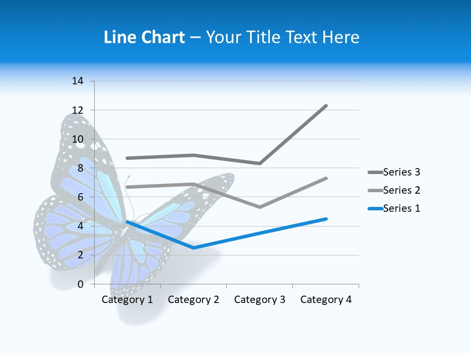Large Spots Garden PowerPoint Template