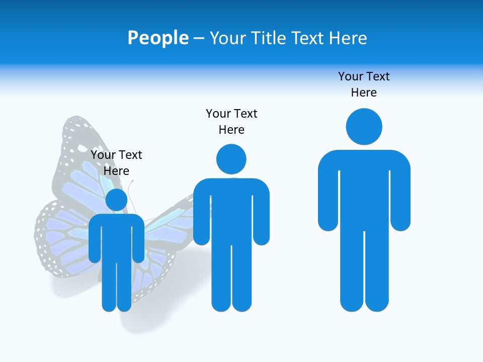 Large Spots Garden PowerPoint Template