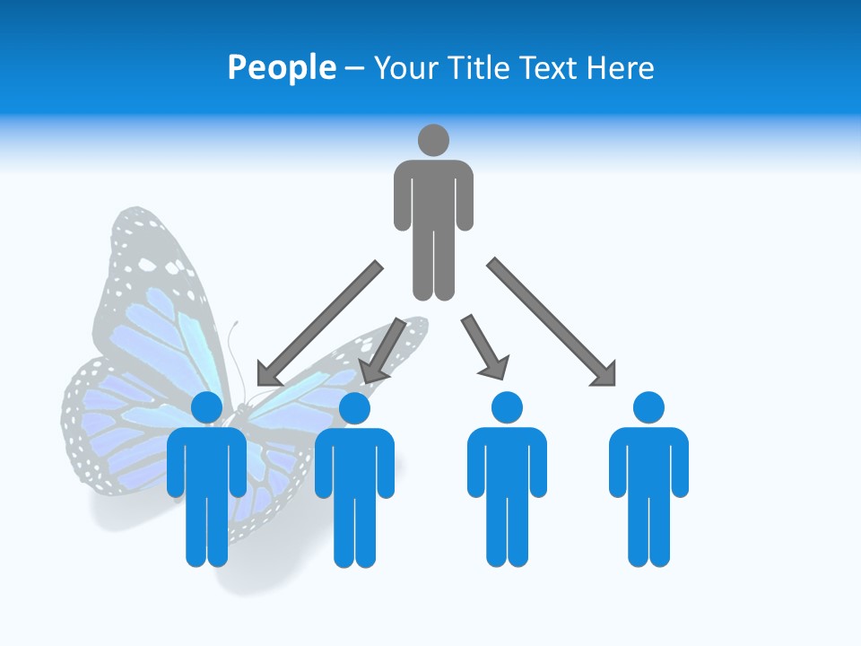 Large Spots Garden PowerPoint Template