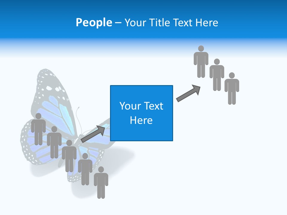 Large Spots Garden PowerPoint Template