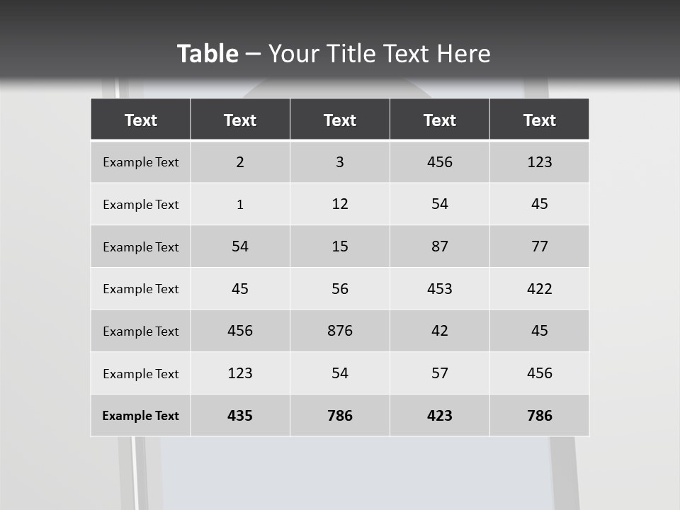 Caution Skull Bones PowerPoint Template