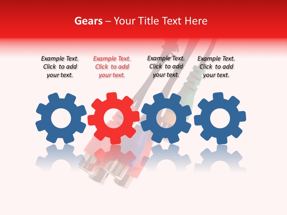 Stereo Over Digital PowerPoint Template