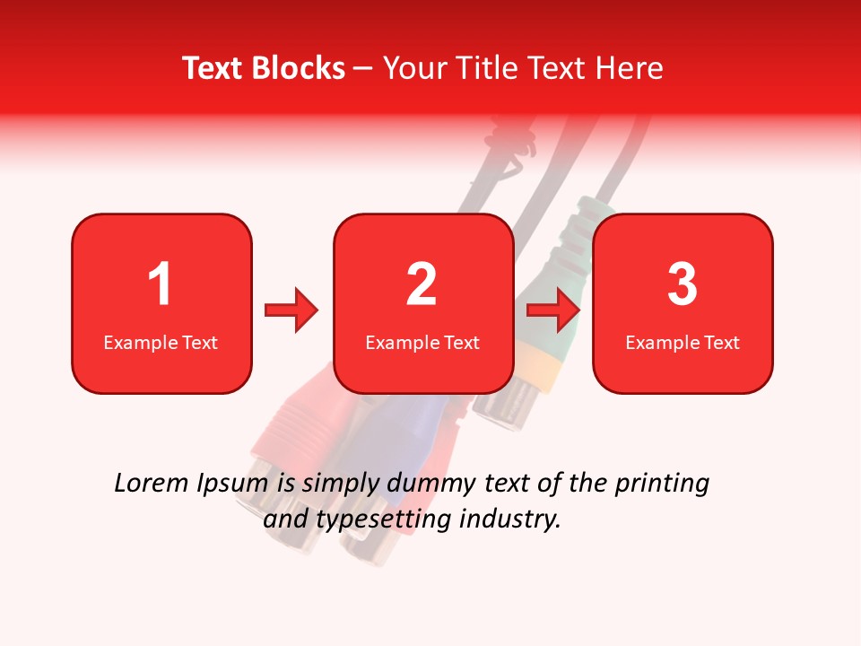 Stereo Over Digital PowerPoint Template