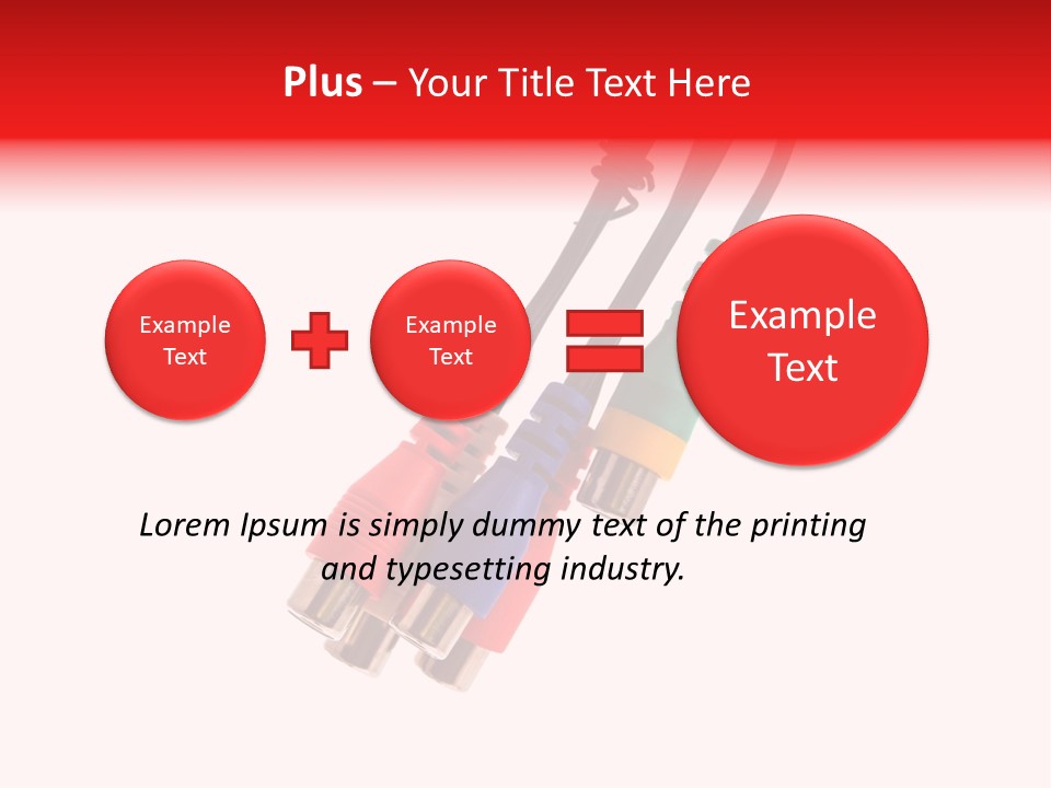 Stereo Over Digital PowerPoint Template