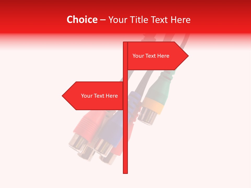 Stereo Over Digital PowerPoint Template