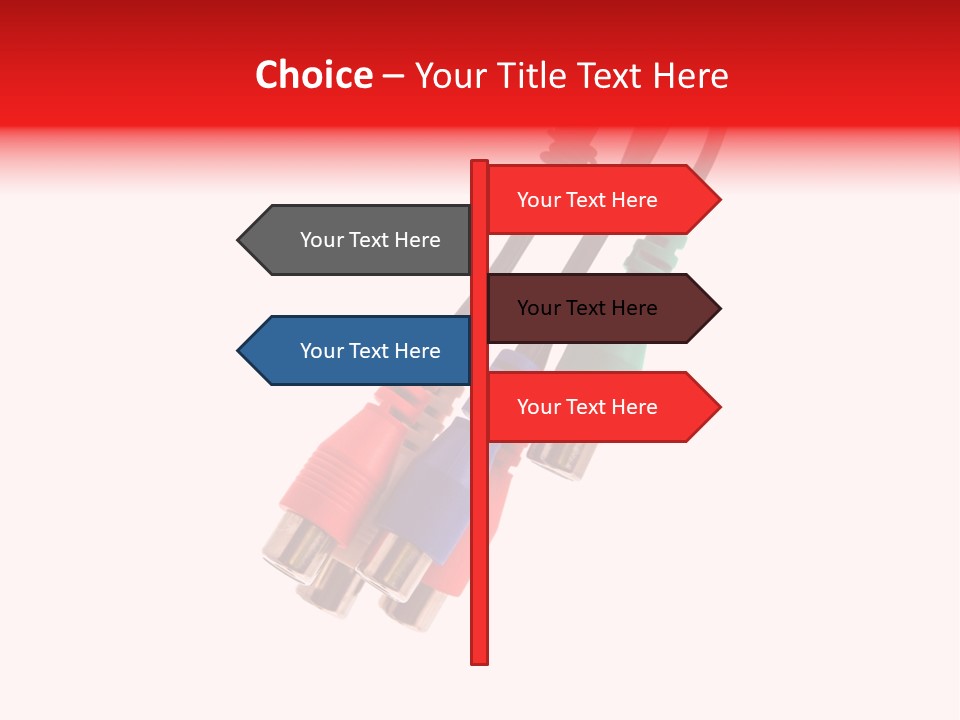 Stereo Over Digital PowerPoint Template