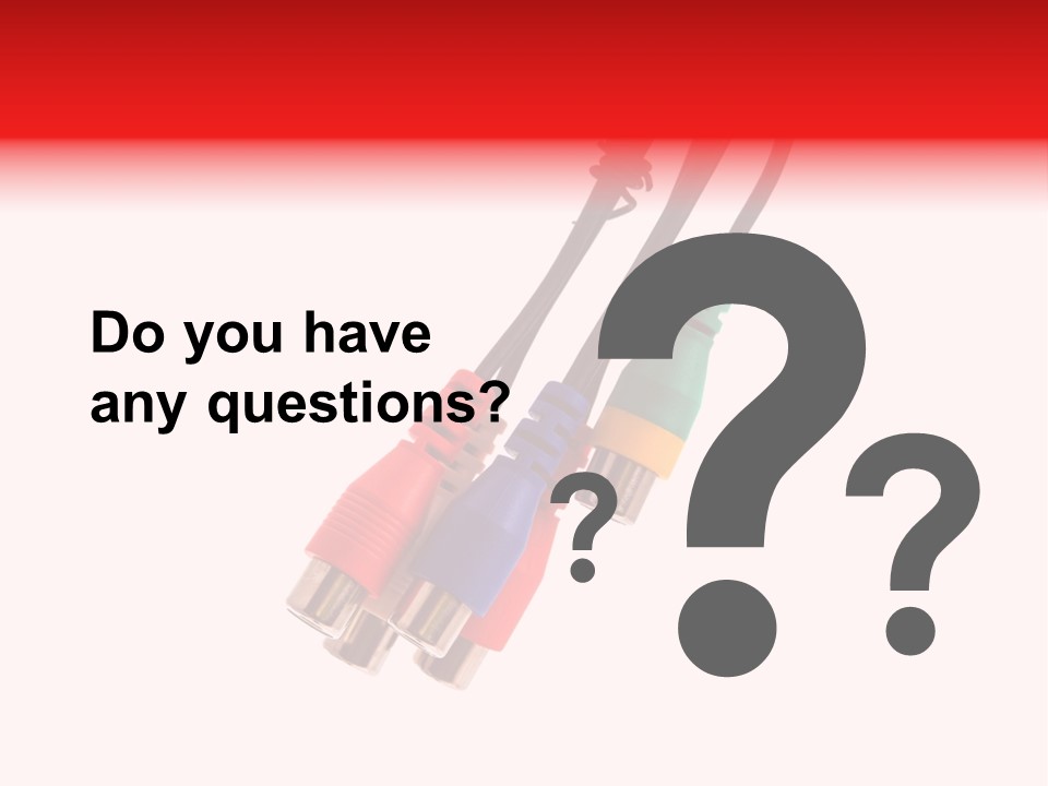 Stereo Over Digital PowerPoint Template