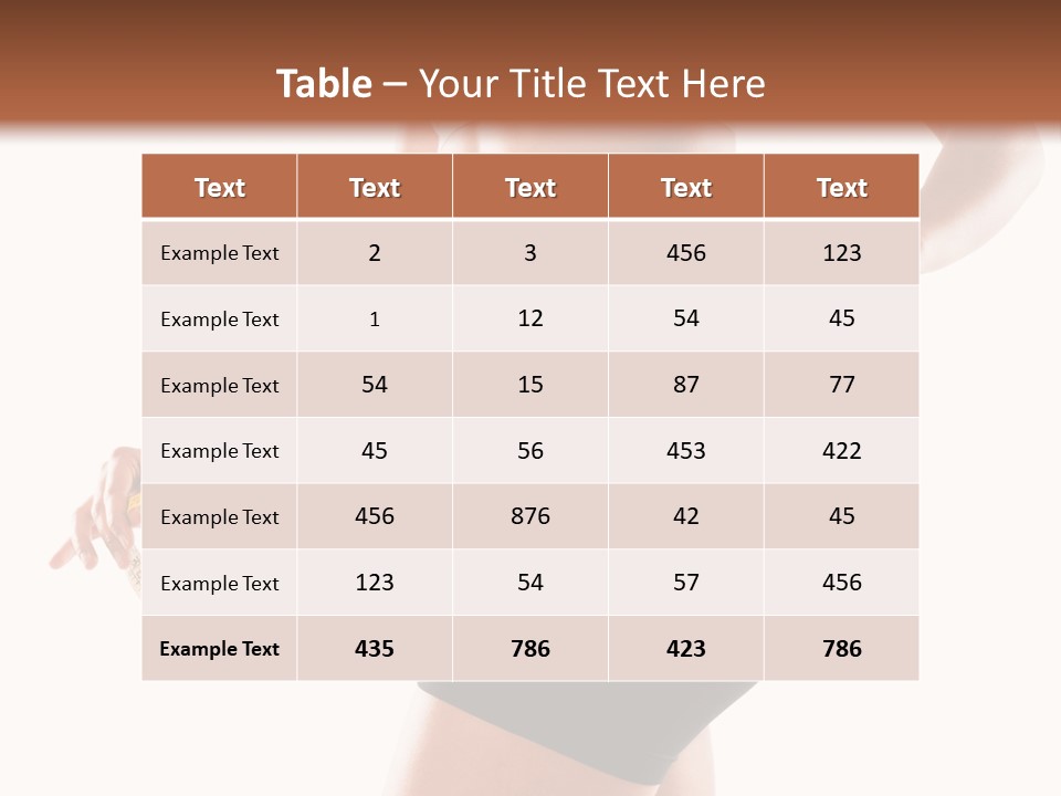 Pink Garden Floral PowerPoint Template