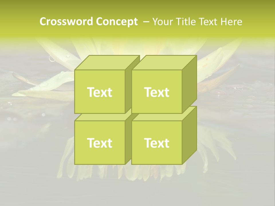 Pink Garden Floral PowerPoint Template