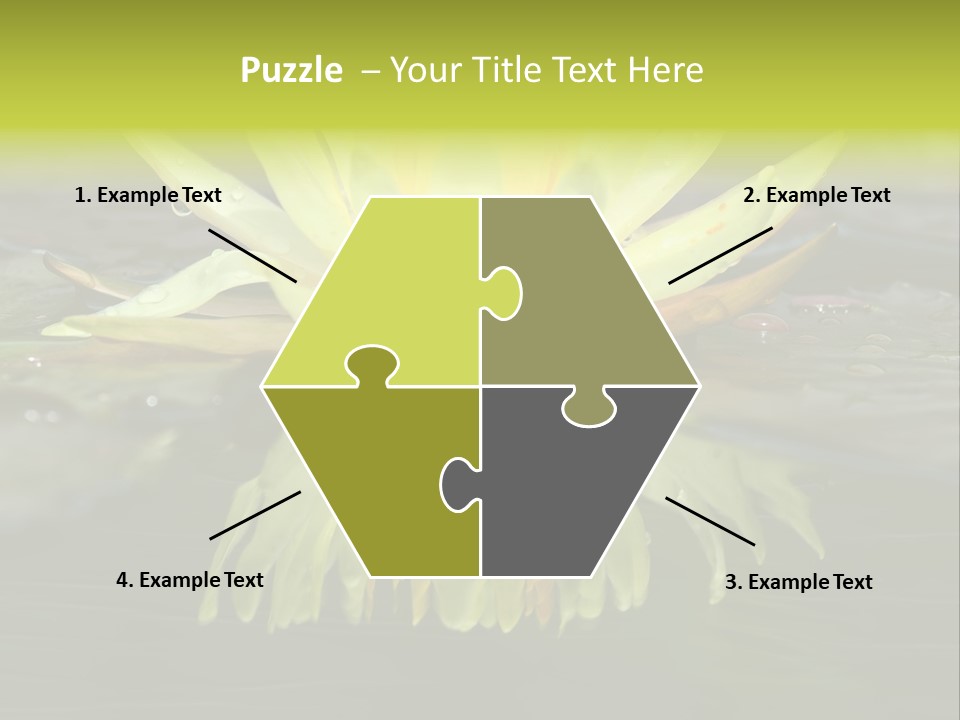 Pink Garden Floral PowerPoint Template