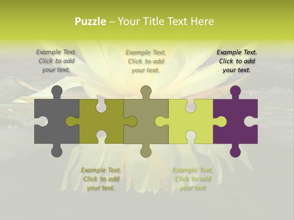 Pink Garden Floral PowerPoint Template