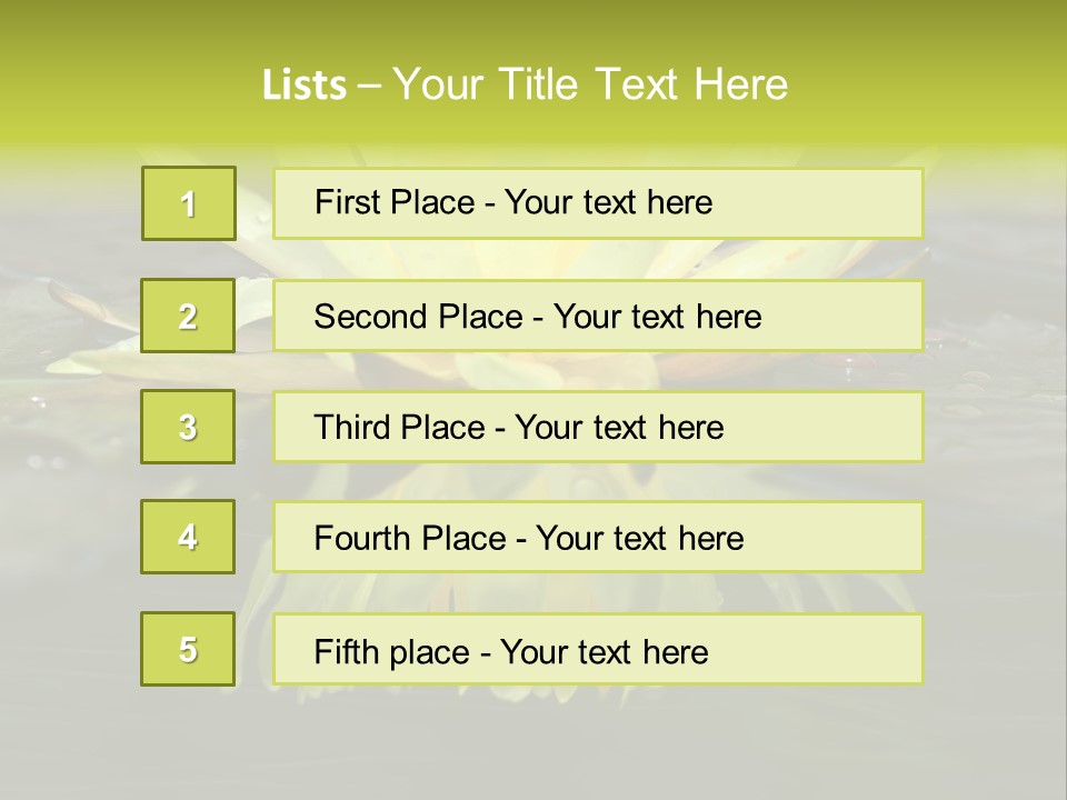 Pink Garden Floral PowerPoint Template