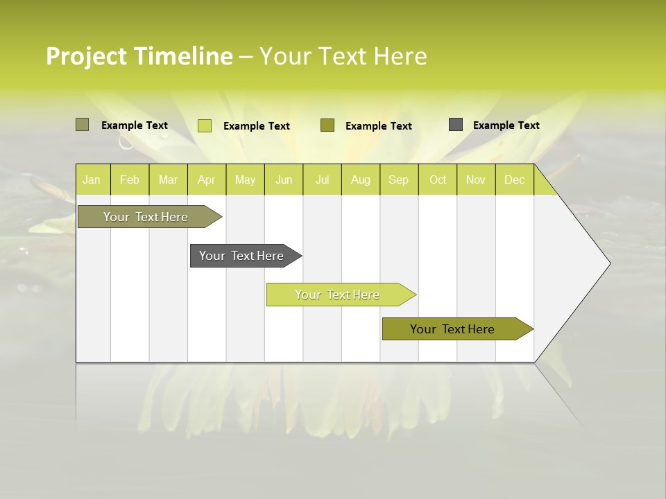 Pink Garden Floral PowerPoint Template