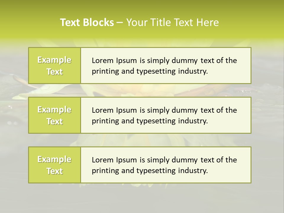 Pink Garden Floral PowerPoint Template