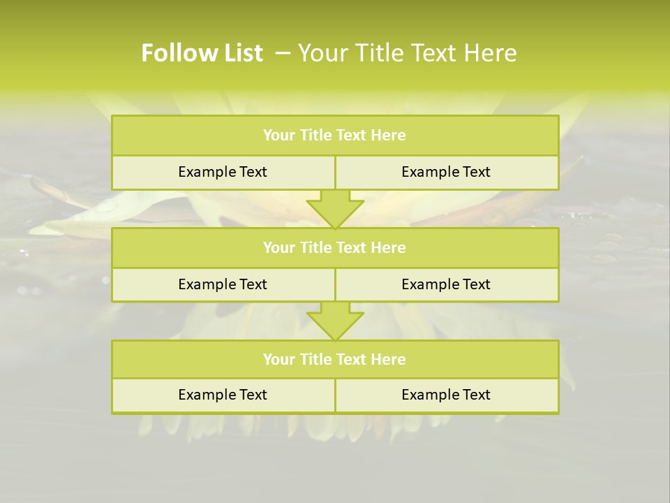 Pink Garden Floral PowerPoint Template